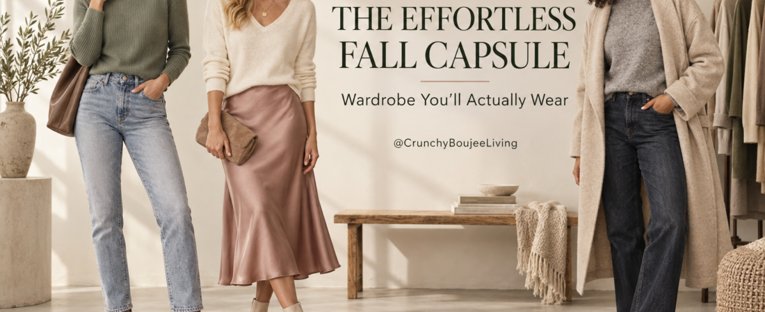 The Effortless Fall Capsule Wardrobe You’ll Actually Wear