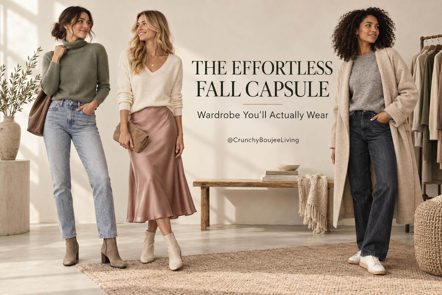 The Effortless Fall Capsule Wardrobe You’ll Actually Wear